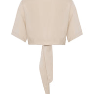 The Handloom Lucid Tie Shirt - Sand