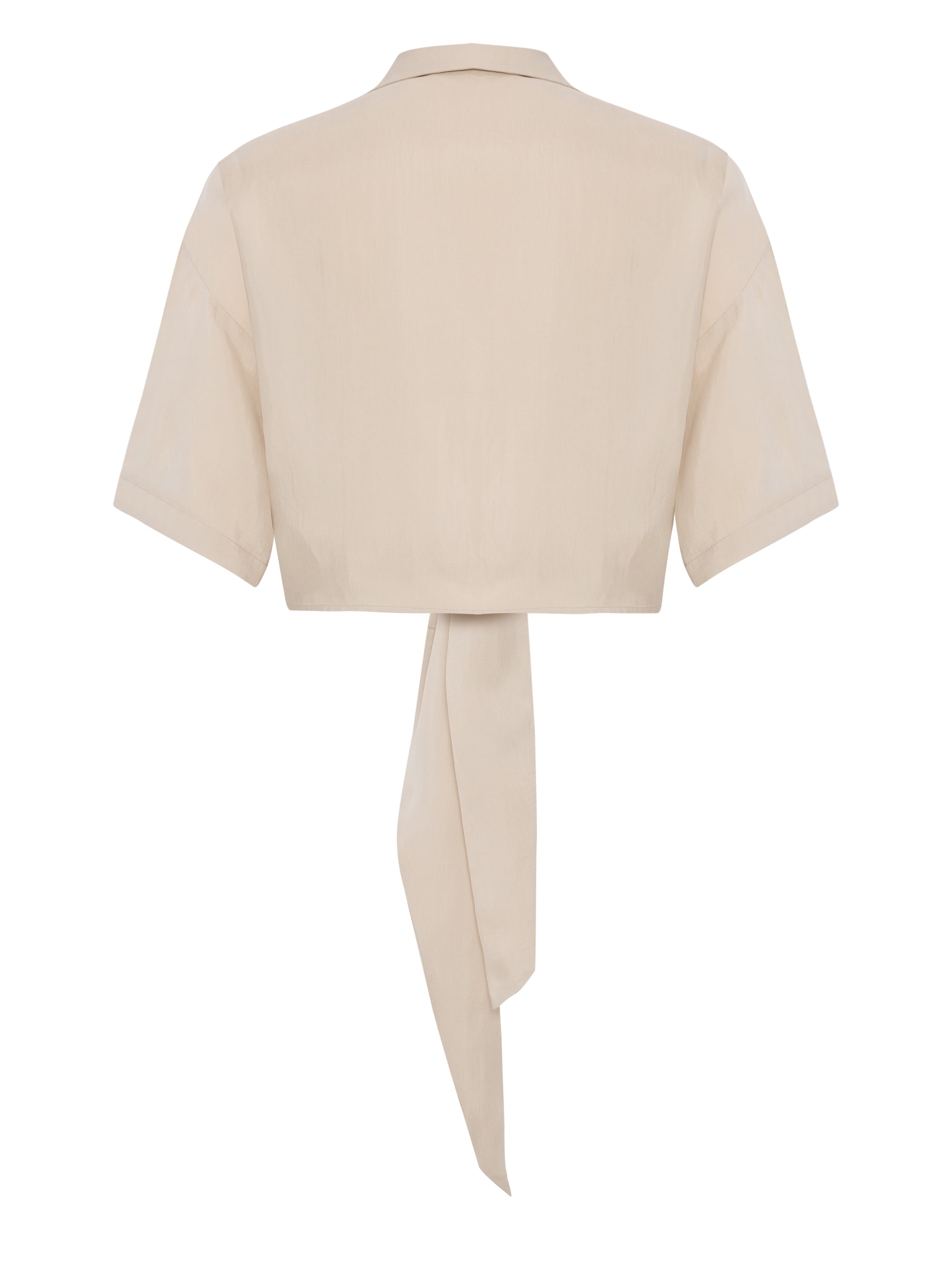 The Handloom Lucid Tie Shirt - Sand