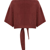 The Handloom Lucid Tie Shirt - Burgundy