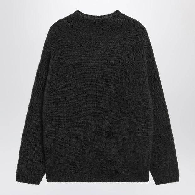 S Max Mara Green Mohair Knit Sweater