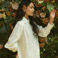 Reistor Summer Shirt in Off-white