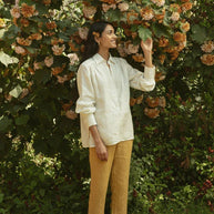 Reistor Summer Shirt in Off-white