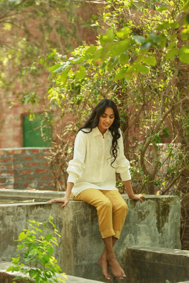 Reistor Summer Shirt in Off-white