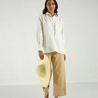Reistor Summer Shirt in Off-white