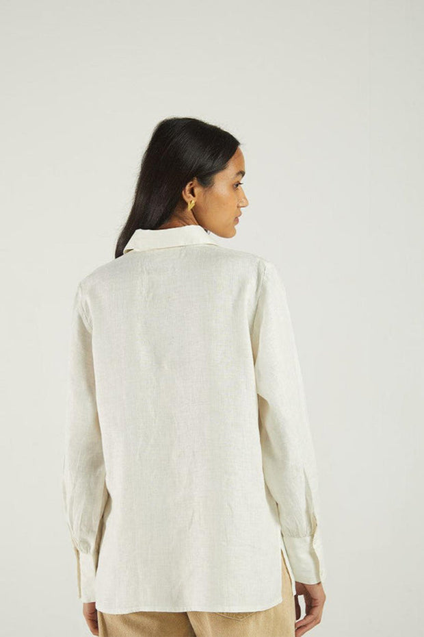 Reistor Summer Shirt in Off-white