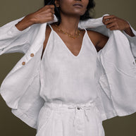 Reistor She's Everything Blazer in White