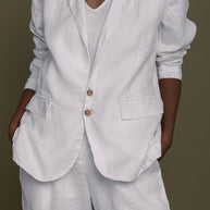 Reistor She's Everything Blazer in White