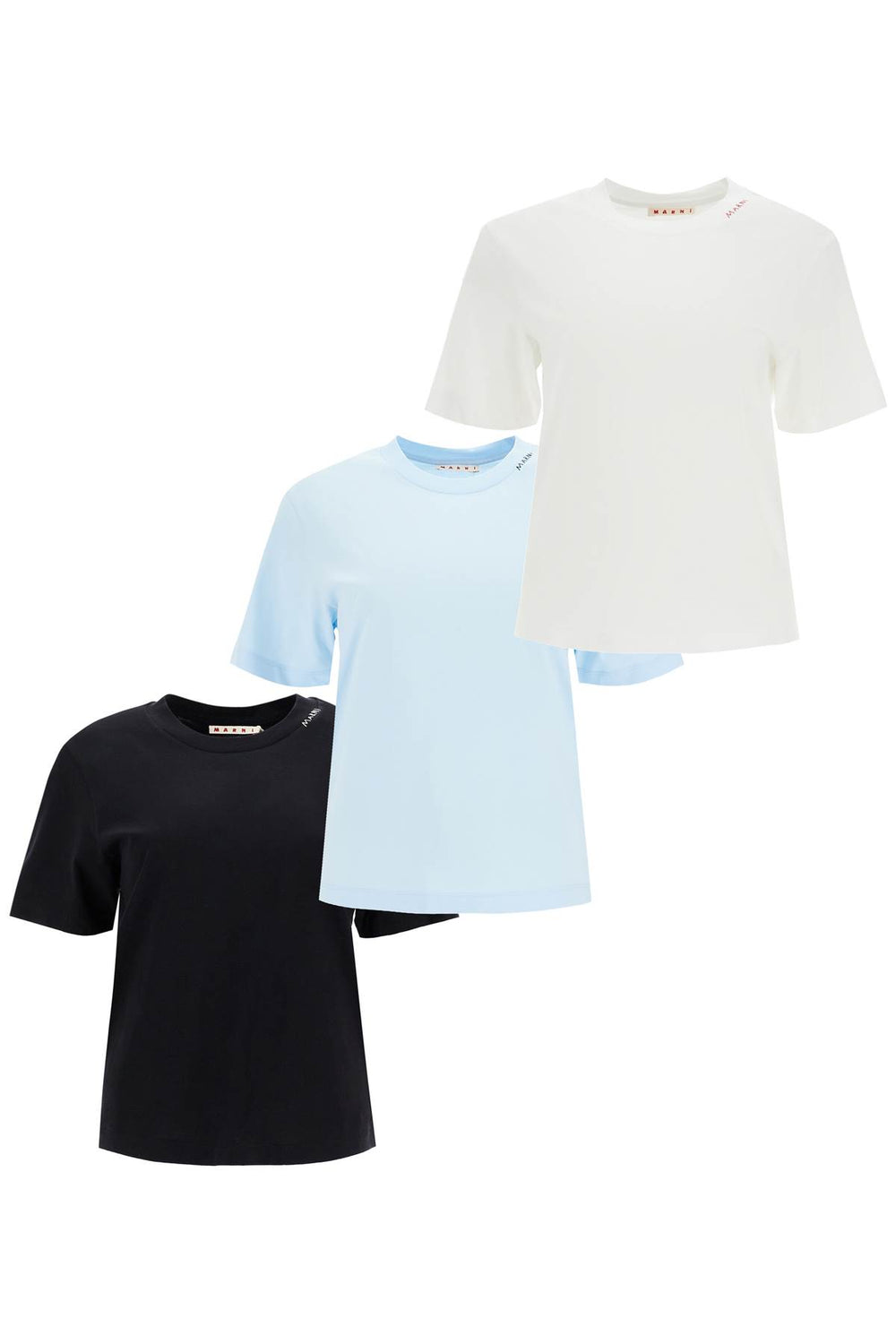 Marni 3-Pack Organic Cotton T-Shirts