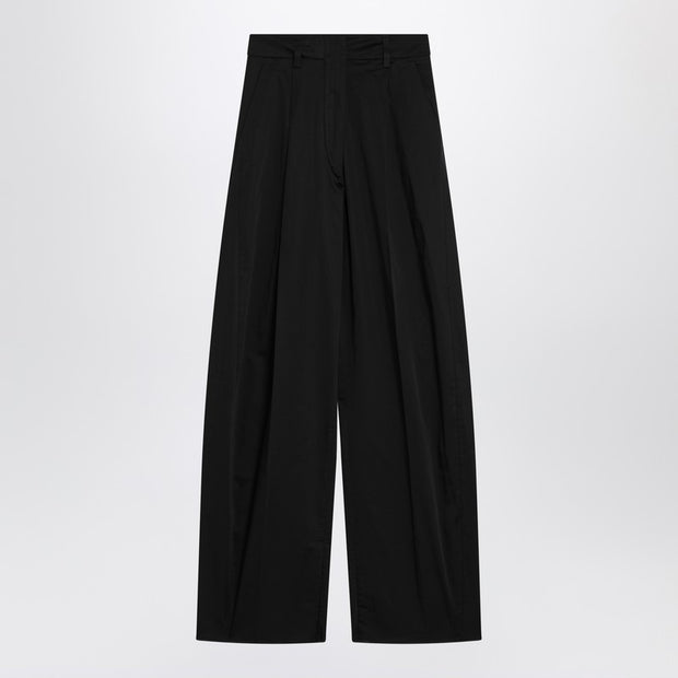 TheLatest Billie Trousers In Black Cotton
