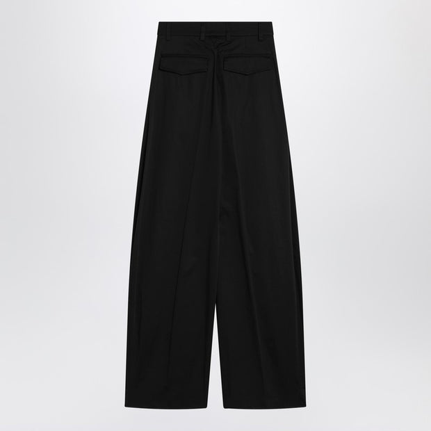 TheLatest Billie Trousers In Black Cotton