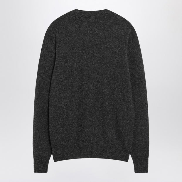 LEMAIRE Brown Sweater In Alpaca Blend