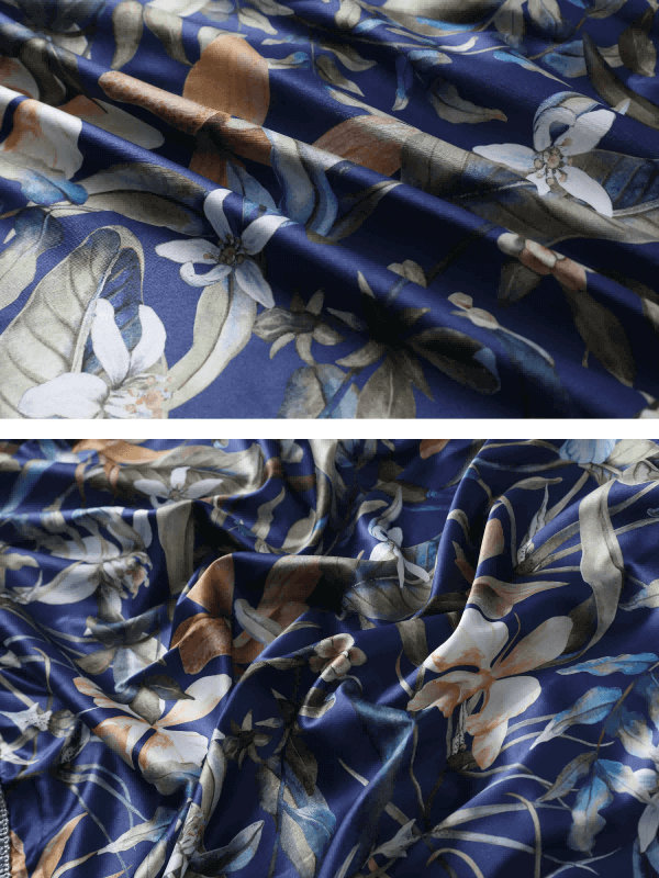 Ulivary Tassels Floral Kimono Robe