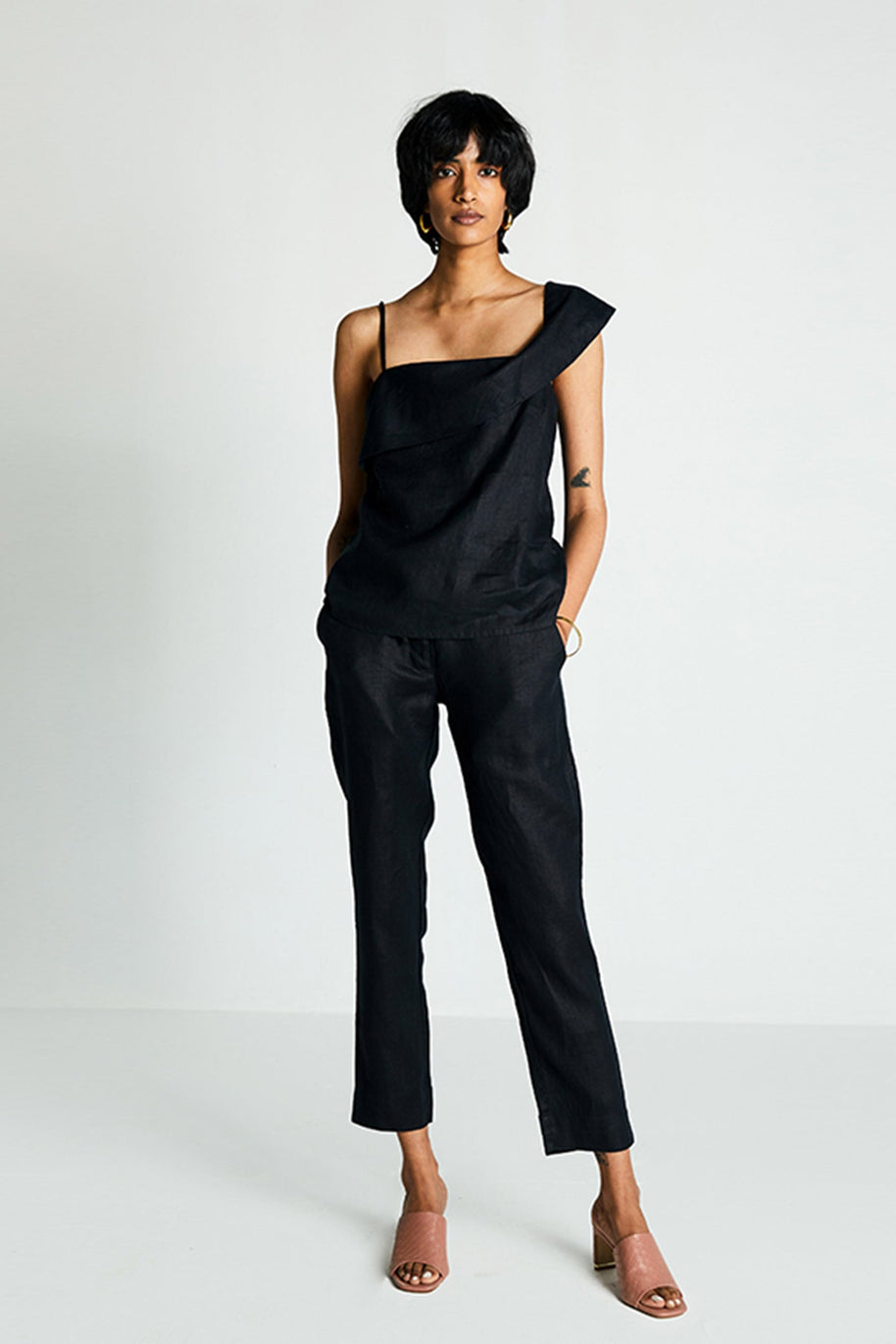 Reistor The Wandering Wave Top in Black