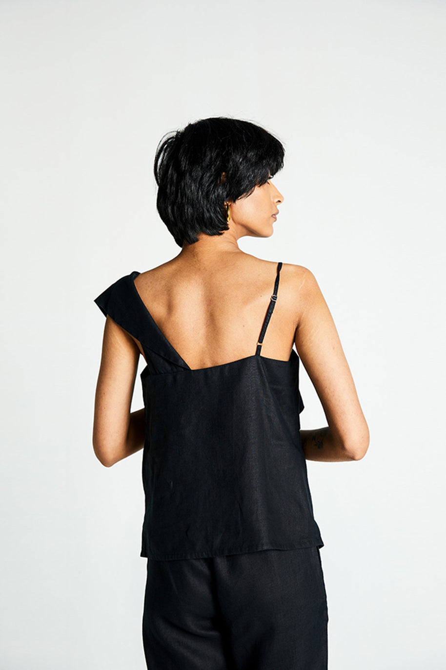 Reistor The Wandering Wave Top in Black