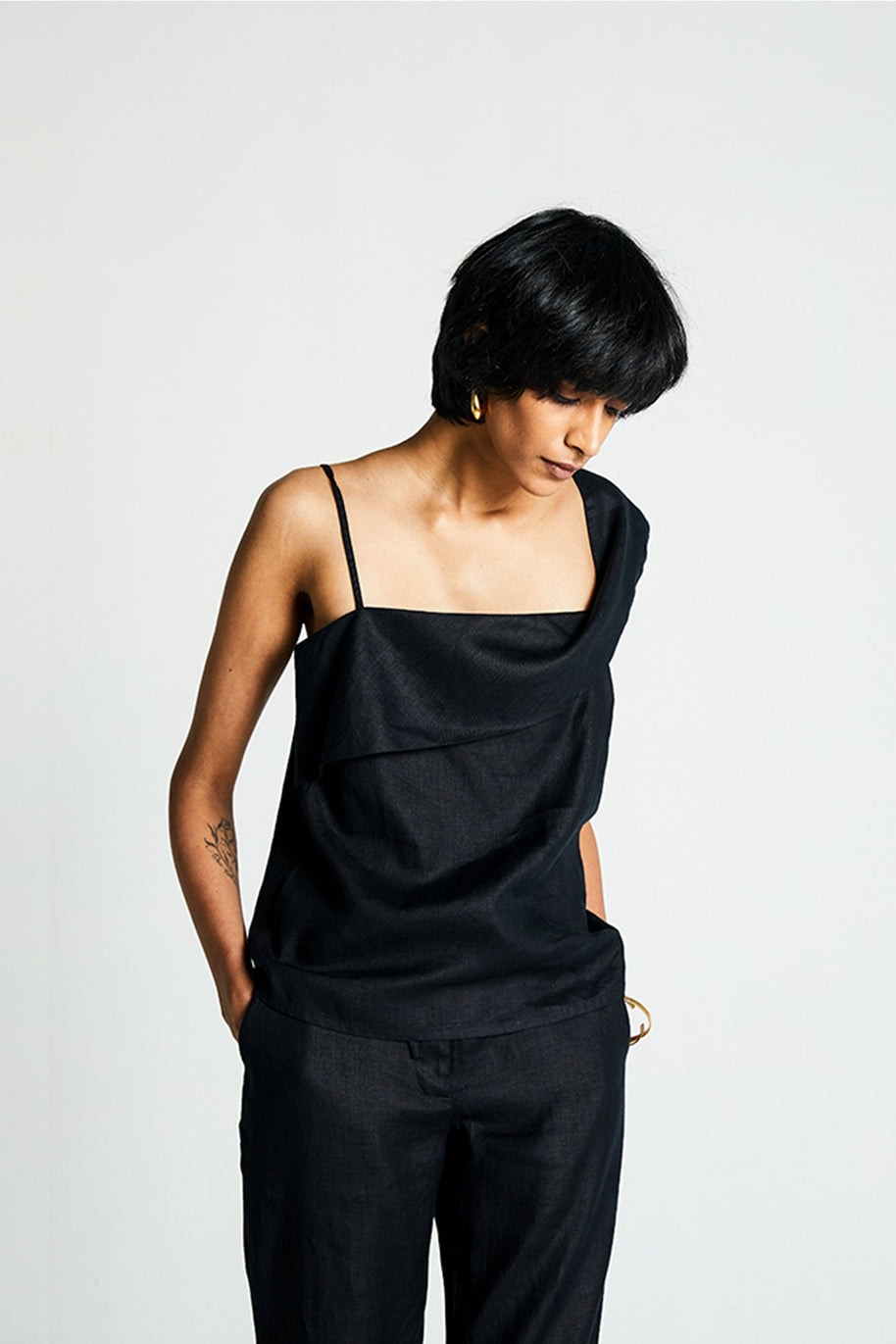 Reistor The Wandering Wave Top in Black