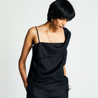 Reistor The Wandering Wave Top in Black