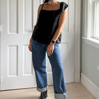 Reistor The Wandering Wave Top in Black