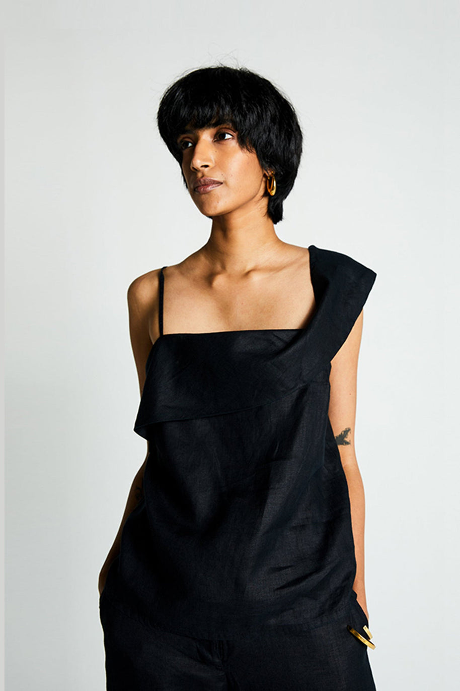Reistor The Wandering Wave Top in Black