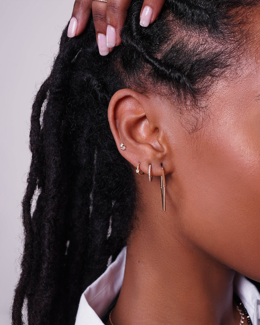 Zoe Lev Diamond Toi Et Moi Stud Earrings