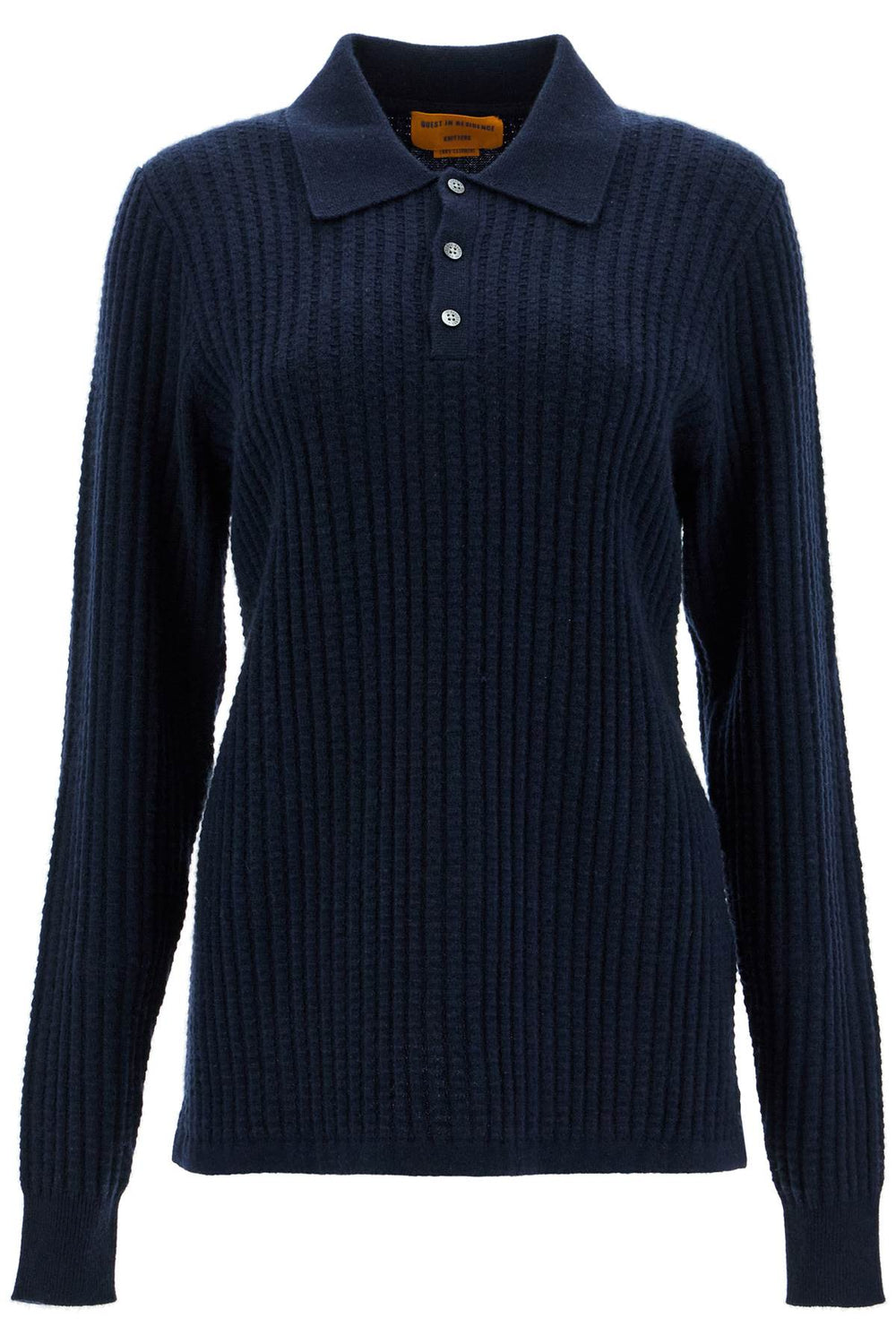 Guest In Residence Polo-inspired Pullover Sweater