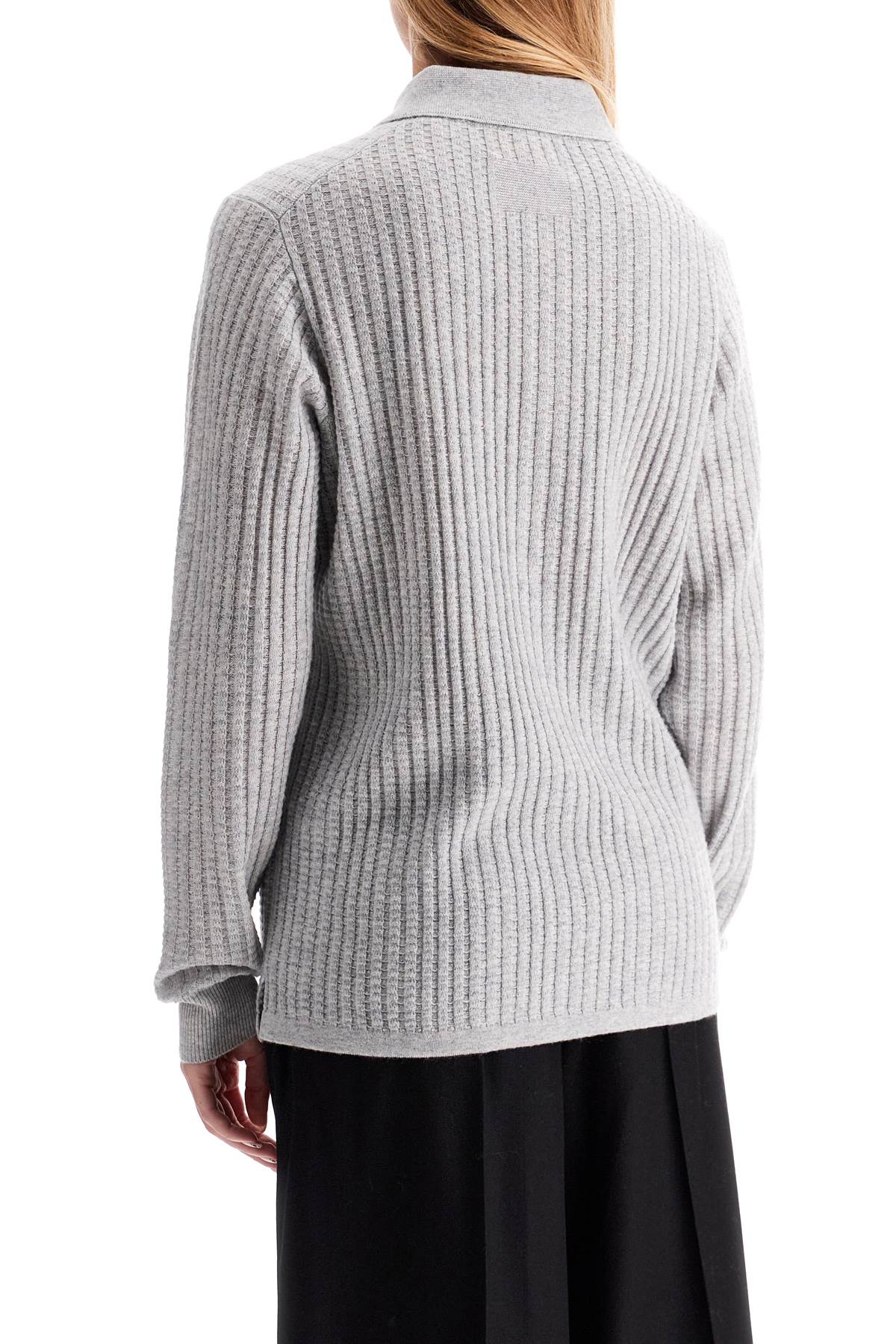 Guest In Residence Polo-inspired Pullover Sweater