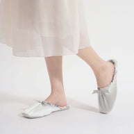 Ulivary Ink Floral Print Slippers (more colors)
