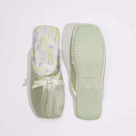 Ulivary Ink Floral Print Slippers (more colors)