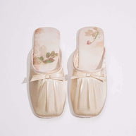 Ulivary Ink Floral Print Slippers (more colors)