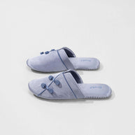 Ulivary Qipao Collar Buckle Asian Style Slippers