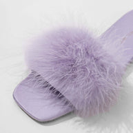 Ulivary Classic Feather Slippers (more colors)