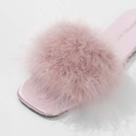 Ulivary Classic Feather Slippers (more colors)