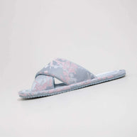 Ulivary Classic Cross-Strap Embroidery Slippers (more colors)