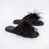 Ulivary Luxe Feather Slippers (more colors)