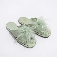 Ulivary Luxe Feather Slippers (more colors)