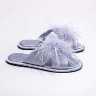 Ulivary Luxe Feather Slippers (more colors)