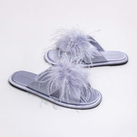 Ulivary Luxe Feather Slippers (more colors)