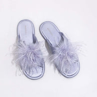 Ulivary Luxe Feather Slippers (more colors)