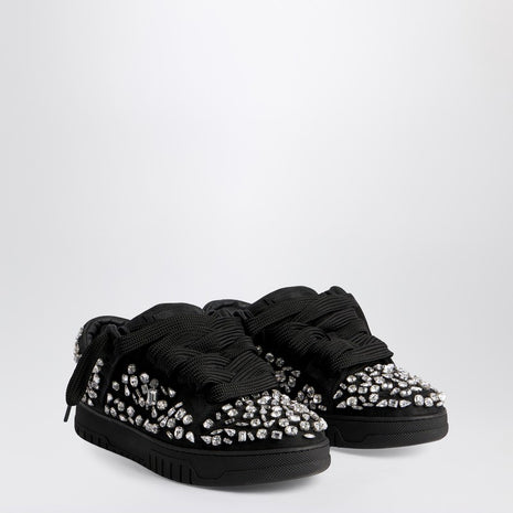 1989 STUDIO Skate Sneaker Crystals Black