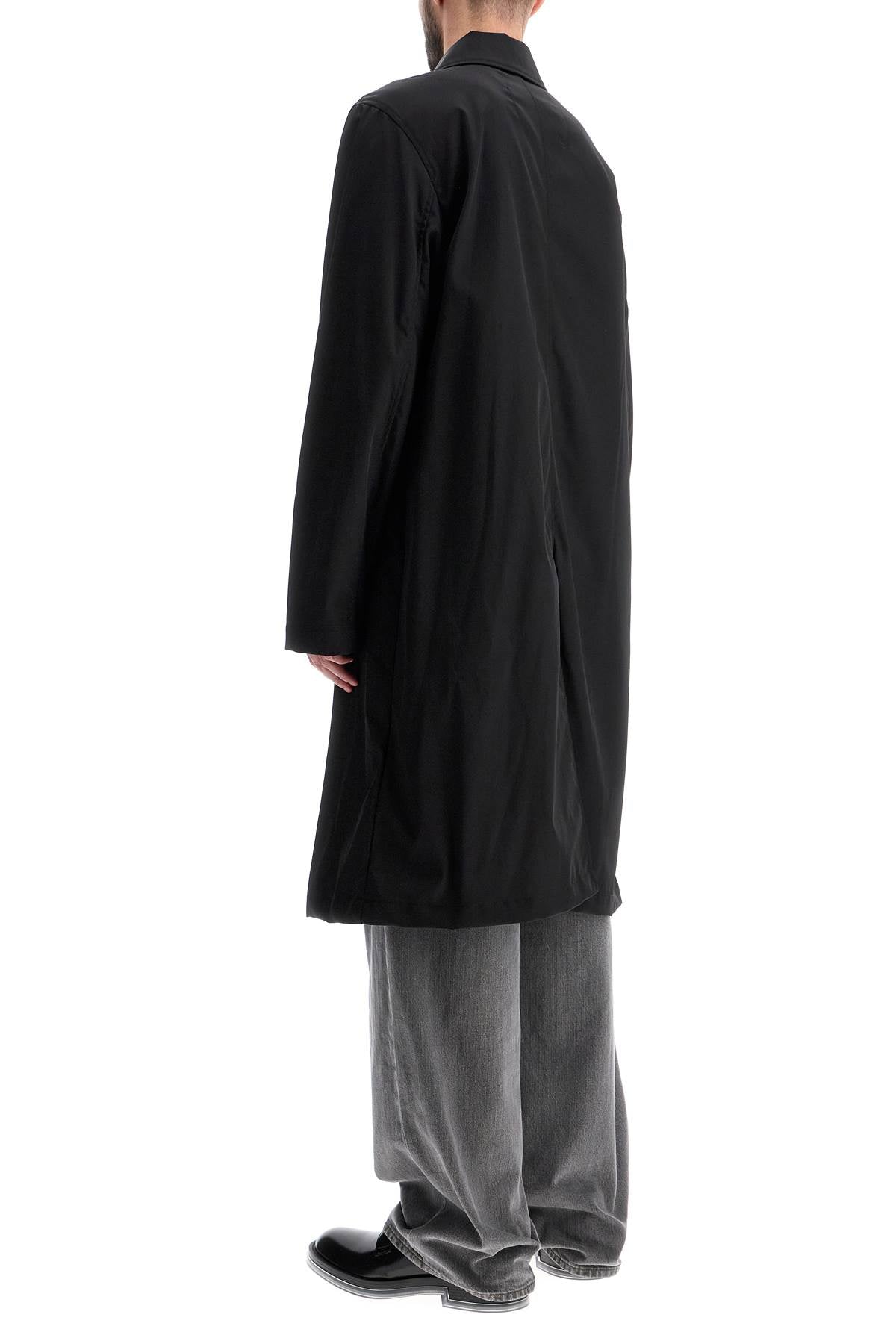 Ami Alexandre Matiussi Nylon And Cotton Car Coat