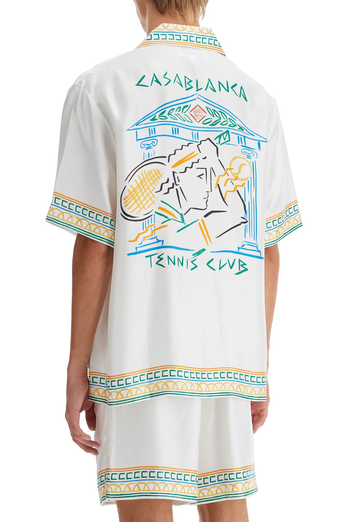 Casablanca Crayon Temple Tennis Club Shirt