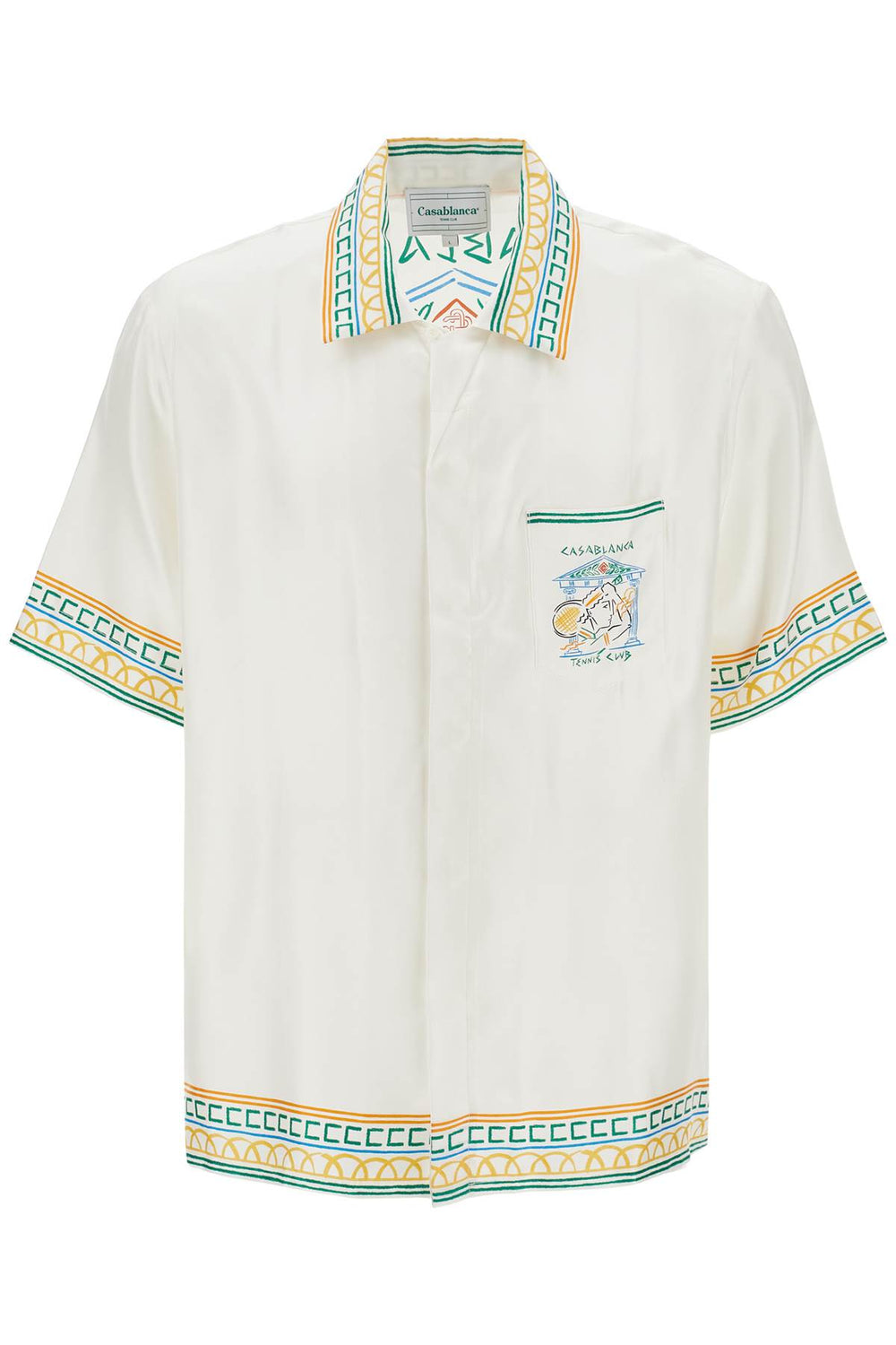 Casablanca Crayon Temple Tennis Club Shirt