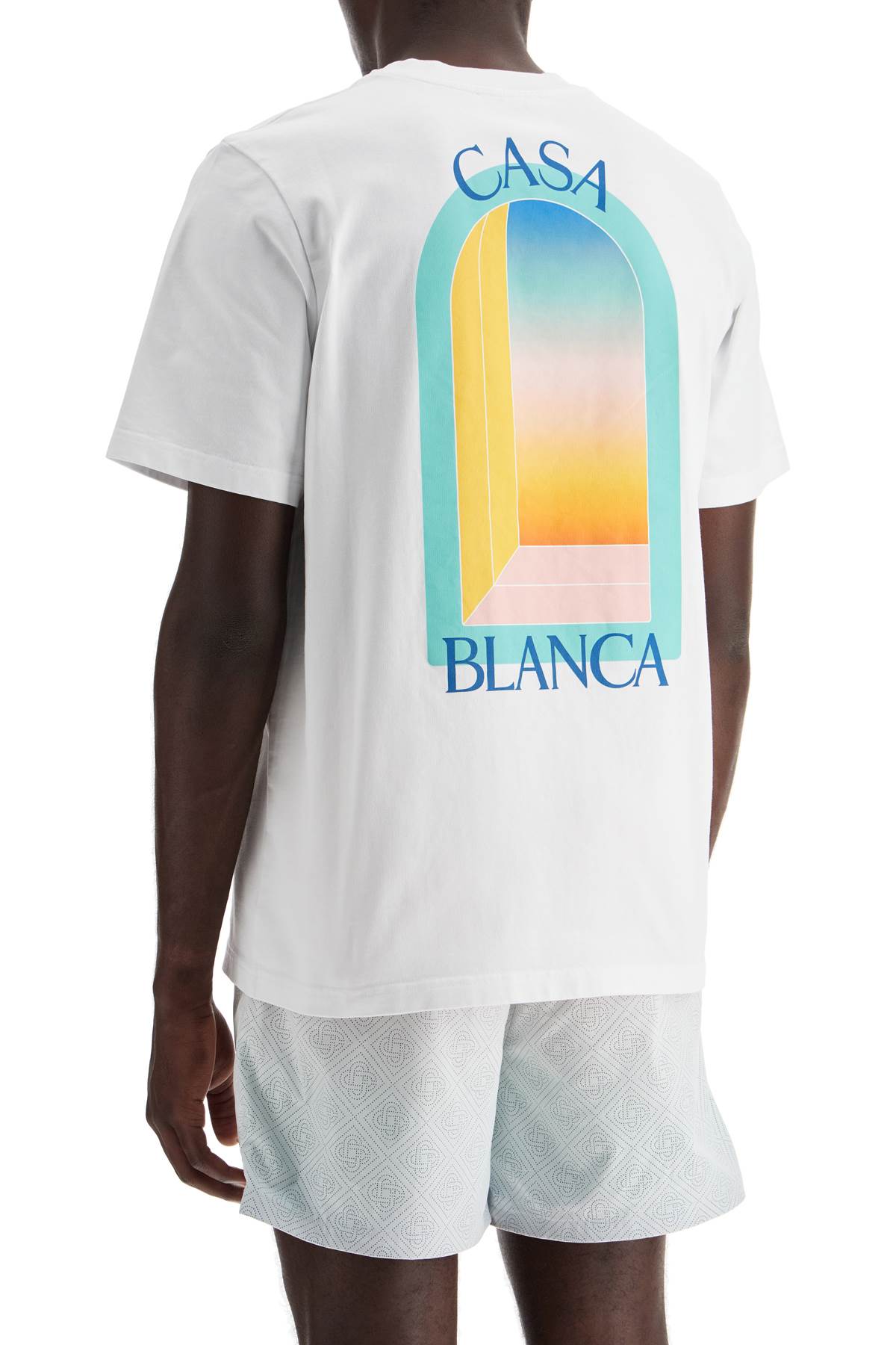 Casablanca L'Arc Coloré di T-Shirt