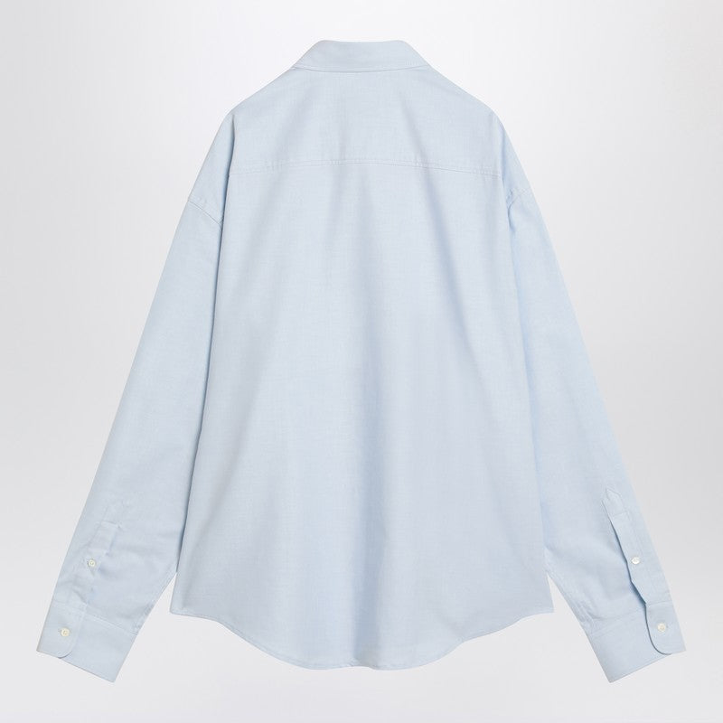 Ami Paris Ami De Coeur Light Blue Shirt