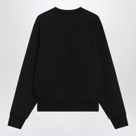 Ami Paris Black Ami De Coeur Crew Neck Jumper