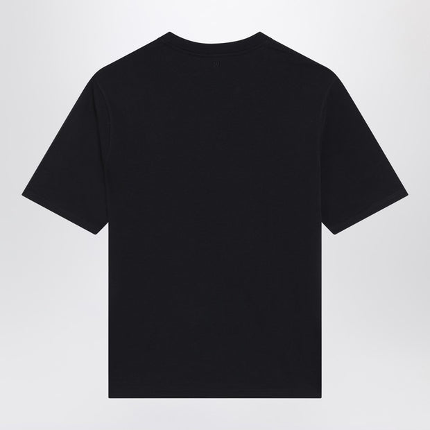 Ami Paris Black Ami De Coeur T-shirt
