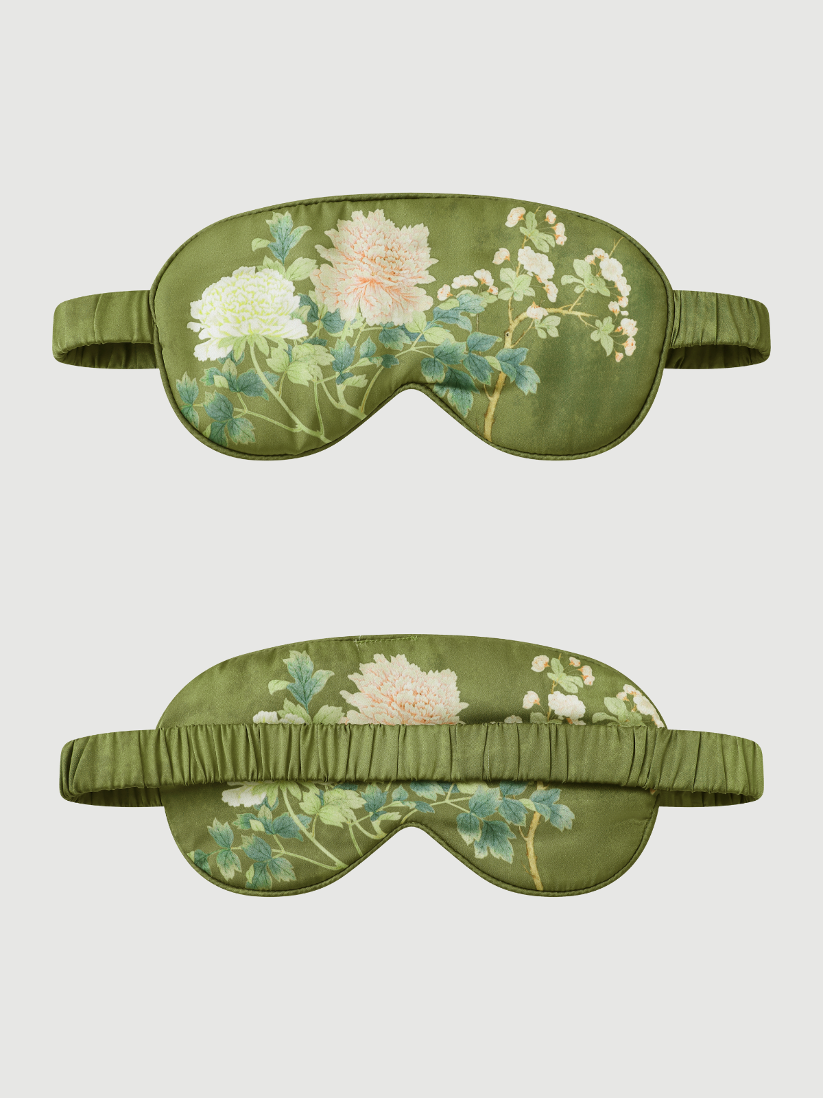 Ulivary Floral Olive Kimono Robe