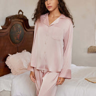 Ulivary Lapel Pajama Set 3 Pcs