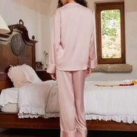 Ulivary Lapel Pajama Set 3 Pcs