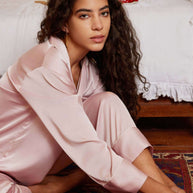 Ulivary Lapel Pajama Set 3 Pcs