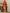 Ulivary Luxuriously Orange Embellished Flower Short Robe With Pockets